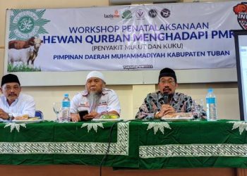 Antisipasi Penyebaran Penyakit Mulut dan Kuku Hewan Kurban, Muhammadiyah Tuban Gelar Workshop