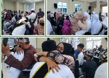 Tangis Haru Orang Tua Siswa Warnai Penutupan Wisuda Tahfidzul Qur’an SD Muhammadiyah 11 Surabaya