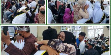Tangis Haru Orang Tua Siswa Warnai Penutupan Wisuda Tahfidzul Qur’an SD Muhammadiyah 11 Surabaya