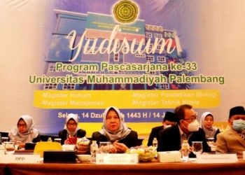 PPs UM Palembang Gelar Yudisium ke-33