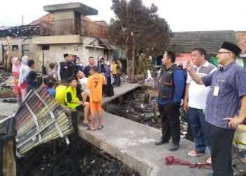 Lazismu Kota Palembang Beri Bantuan Korban Kebakaran