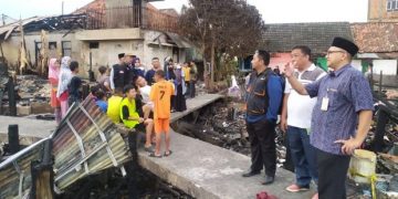 Lazismu Kota Palembang Beri Bantuan Korban Kebakaran