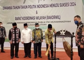 Songsong Suksesi 2024, LHKP PW Muhammadiyah Sumut Gelar Seminar Nasional dan Rakorwil