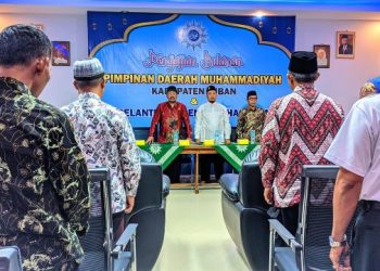 Genapkan Pembentukan Cabang ke 20, PDM Tuban Lantik PCM Senori