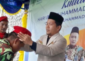 Pembaretan KOKAM PRM Dukuhbenda Disaksikan Ribuan Warga Muhammadiyah 