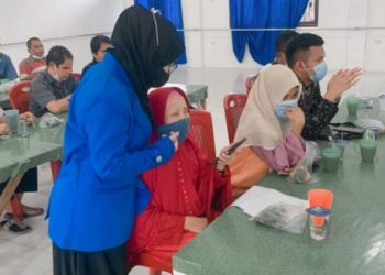 Bantu Tunanetra, Mahasiswa FISIP UMSU Bangun Gerakan “Meminjamkan Mata” Berbasis Digital