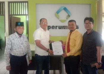 PRM Tangkahan Ajukan Surat Mohon Atensi Pengadaan Lahan ke Perum Perumnas Proyek Sumut