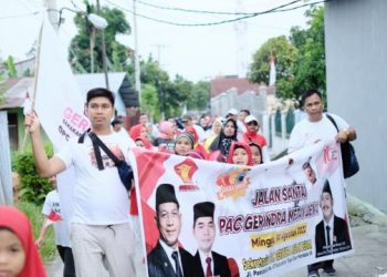 PAC Gerindra Medan Denai Sambut Kemerdekaan dengan Berbagai Perlombaan
