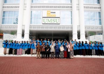 UMSU Lepas 60 Mahasiswa FAI KKN Internasional ke 3 Negara Tetangga