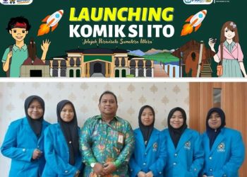Bercerita tentang Pariwisata Sumut, Komik ‘Si Ito’ Karya Mahasiswa UMSU Tuai Apresiasi