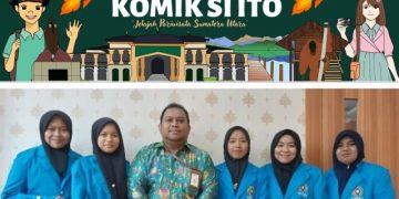Bercerita tentang Pariwisata Sumut, Komik ‘Si Ito’ Karya Mahasiswa UMSU Tuai Apresiasi