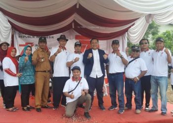 Ketua Partai Ummat Medan Turut Berbaur dengan Masyarakat Rayakan HUT RI ke-77