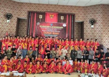 Satukan Pikiran Menuju Ogan Ilir Bangkit, Pengurus Tapak Suci Pimda 240 Dilantik