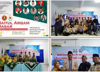 Kolaborasi dengan NA, Pemuda Muhammadiyah Gelar Baitul Arqam dan Darul Arqam Dasar Se-Medan Bagian Utara