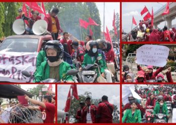 Geruduk Kantor DPRD Sumsel, Aliansi Kader Mahasiswa Muhammadiyah Layangkan 10 Tuntutan