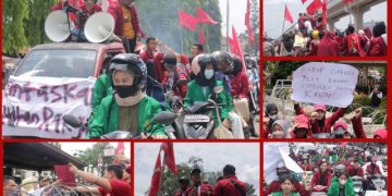 Geruduk Kantor DPRD Sumsel, Aliansi Kader Mahasiswa Muhammadiyah Layangkan 10 Tuntutan