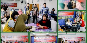 Pascasarjana UMSU dan Lions Club Medan Golden Estate Gelar Bakti Sosial Donor Darah, Cek Gula Darah dan Pemeriksaan THT