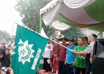 Songsong Muktamar, Angkatan Muda Muhamadiyah Sumut Gelar Jalan Sehat