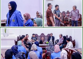 Mahasiswa KKN Internasional UMSU Audiensi ke KBRI Phnom Penh Kamboja