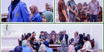 Mahasiswa KKN Internasional UMSU Audiensi ke KBRI Phnom Penh Kamboja