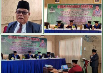 Kaji Pemikiran dan Aksi Politik Syafii Ma’arif, Sultani Silalahi Raih Gelar Doktor di UIN Sumut
