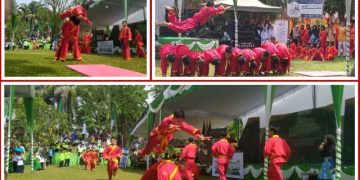 Atraksi Tapak Suci Tampil Memukau di Pra Muswil Muhammadiyah Sumsel