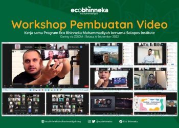 Dokumentasikan Lesson Learned, Eco Bhinneka Muhammadiyah Berlatih Memproduksi Video