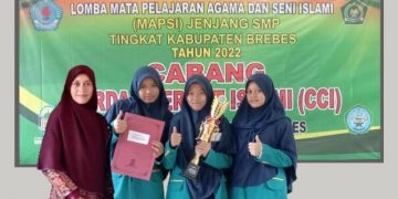 Santriwati MBS Bumiayu Kembali Jadi Juara 1 CCI MAPSI Brebes