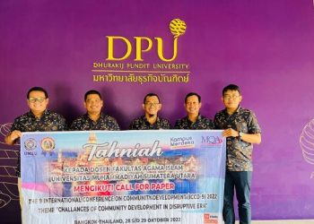 Lima Dosen UMSU Jadi Pembicara Internasional di DPU Bangkok Thailand