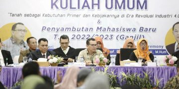 Hadirkan Kepala PPSDM Kementerian ATR-BPNP, Pascasarjana UMSU Gelar Kuliah Umum Penyambutan Mahasiswa Baru