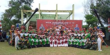 Marching Band SMA Muhammadiyah 2 Karang Tengah Tampil Spektakuler