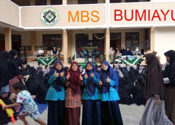 Santri MBS Bumiayu Semarakkan Peringatan Maulid Nabi dengan Muhadharah Akbar