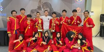 Tapak Suci Muara Enim Raih Juara Umum di Kejurnas Jakarta Silat Competition 3