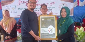 Semarak Muktamar 48, PENA IPM Sumut dan Lazismu Medan Gelar Cek Kesehatan Gratis