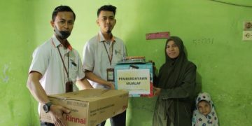 Lazismu Kota Medan Bantu Mualaf Kembangkan Usaha Sabun Daun Kelor