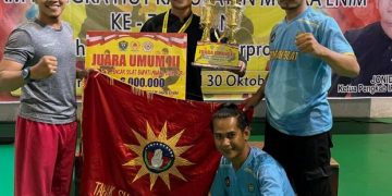 Tapak Suci Juara Umum III di Kejuaraan Pencak Silat Bupati Cup Muara Enim 2022
