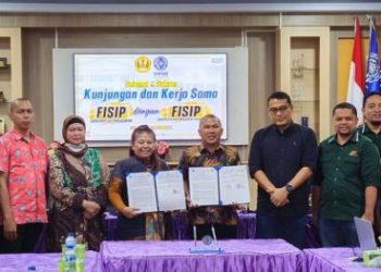 Bangun Kolaborasi, FISIP UMSU dan FISIP UNPAD Tanda Tangan PKS
