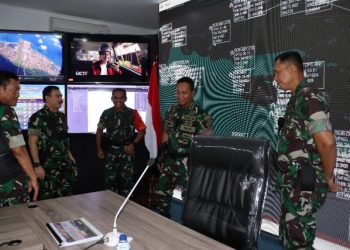 Posko Kogabpadpam VVIP Presidensi G20 Terima Kunjungan Panglima TNI