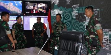 Posko Kogabpadpam VVIP Presidensi G20 Terima Kunjungan Panglima TNI