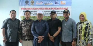 UMSU Laksanakan Program Peningkatan Ekonomi Masyarakat nelayan di Desa Jaring Halus