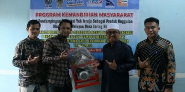 Dosen UMSU Gelar Program Kemandirian Masyarakat Komunitas Teh Jeruju di Desa Jaring Halus