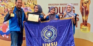 Diikuti 1.442 Peserta, Tim Mahasiswa FISIP UMSU Juara 1 Anugerah Innovilage 2022