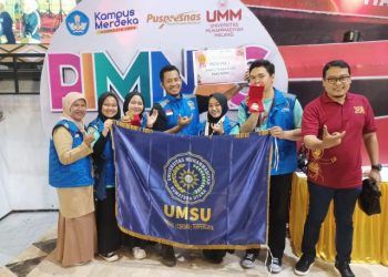 Tim “Mata Kita” FISIP UMSU Raih Emas PIMNAS 2022