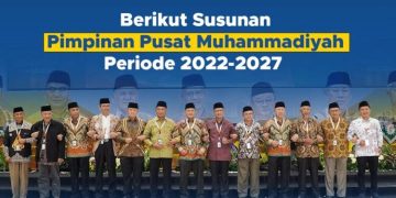 Ini Susunan dan Pembidangan PP Muhammadiyah Periode 2022-2027