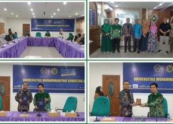 Perkuat Kerjasama, Pascasarjana UMSU dan IAIN Langsa Tandatangani MoA