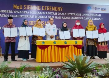 STIKes Muhammadiyah Tegal Kerjasama dengan Kanwil Kemenkuham Jateng