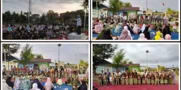 Tampil Beda, SDIT Muhammadiyah Manggeng Bagi Rapor di Waktu Subuh