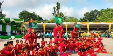 Tapak Suci Prabumulih Tampilkan Atraksi Memukau pada Pembukaan Muswil Muhammadiyah ‘Aisyiyah Sumsel