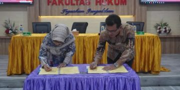 Perkuat Kerjasama, Fakultas Hukum UMSU dan FH UBH Tandatangani MoA