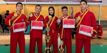 Tapak Suci Pimda 024 Palembang Raih Prestasi di Kejurkot 2023